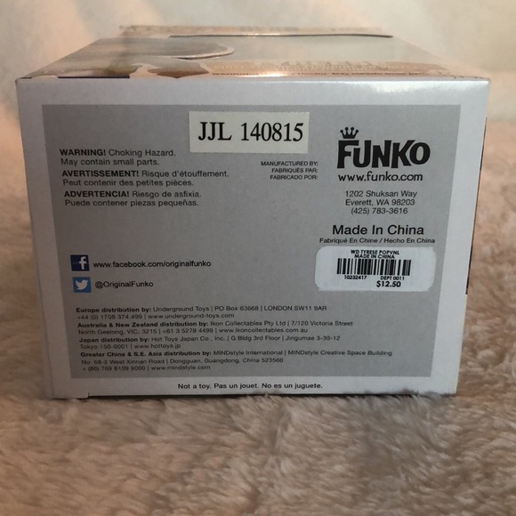 The Walking Dead Tyreese Funko Pop … NIB - Picture 5 of 8